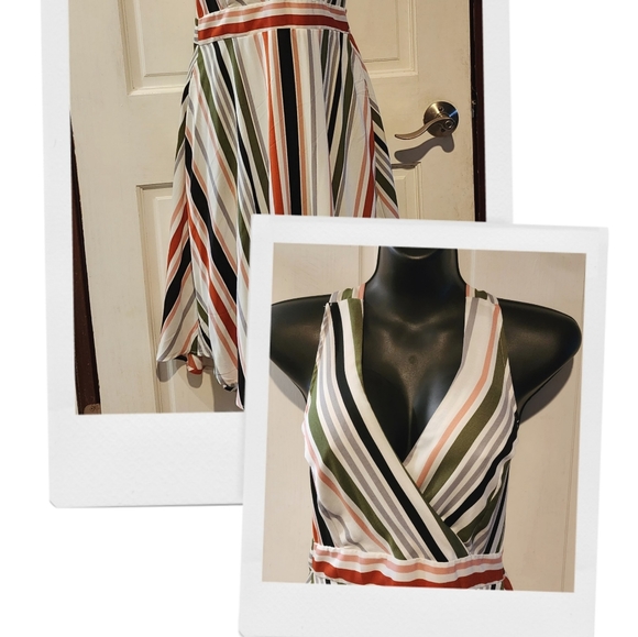 Haute Monte Multicolor Dress/ Medium/Pre-owned - Picture 11 of 12